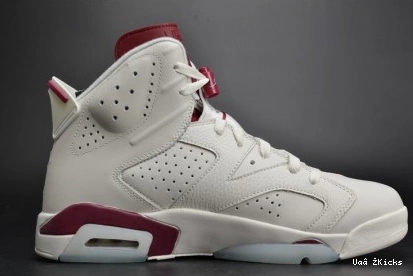 650 Comfortable 6 Jordan 384664-116 Maroon Retro 0822